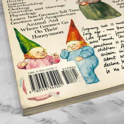 Gnomes by Wil Huygen & Rien Poortvliet [FIRST PAPERBOUND EDITION] 1979 • Peacock Press