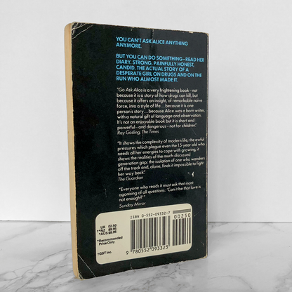 Go Ask Alice by Anonymous [UK IMPORT] - Bookshop Apocalypse