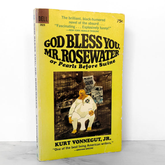 God Bless You, Mr. Rosewater by Kurt Vonnegut [FIRST PAPERBACK PRINTING] 1966