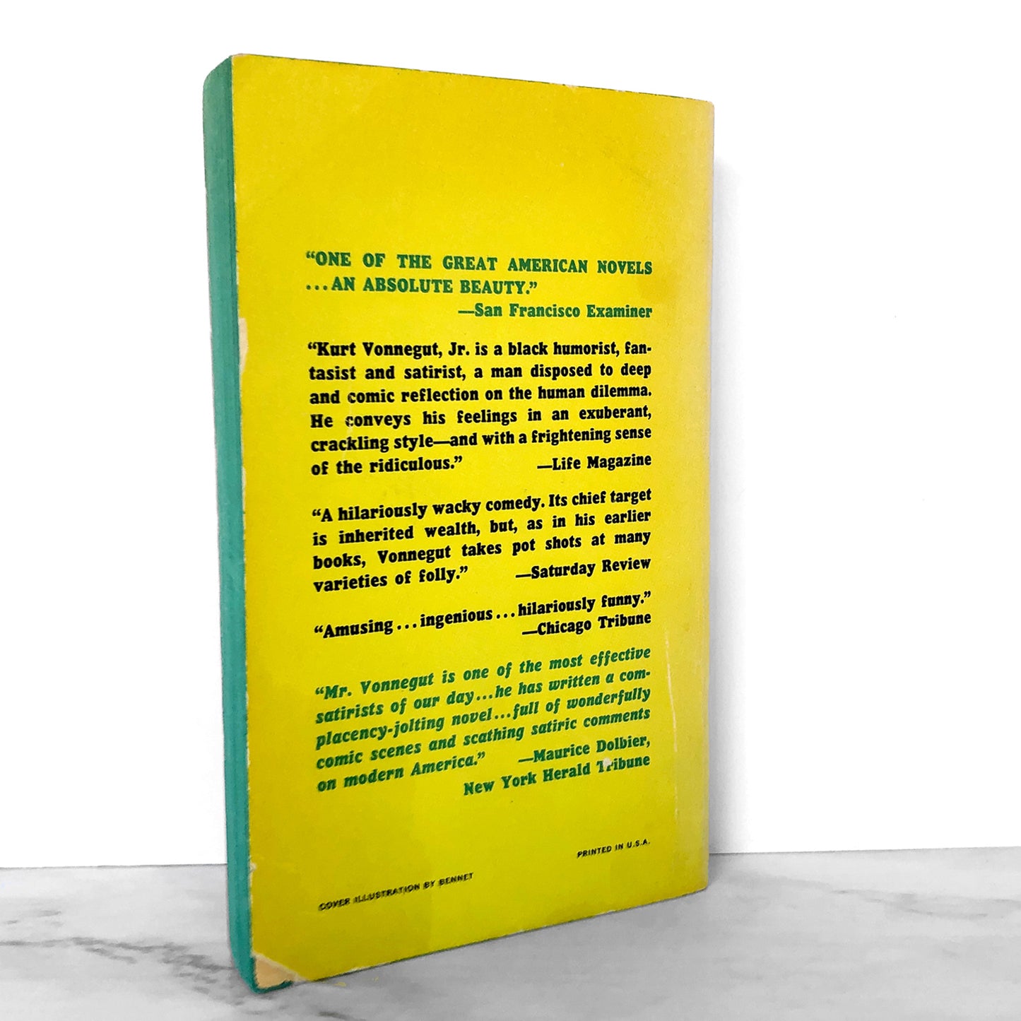 God Bless You, Mr. Rosewater by Kurt Vonnegut [FIRST PAPERBACK PRINTING] 1966