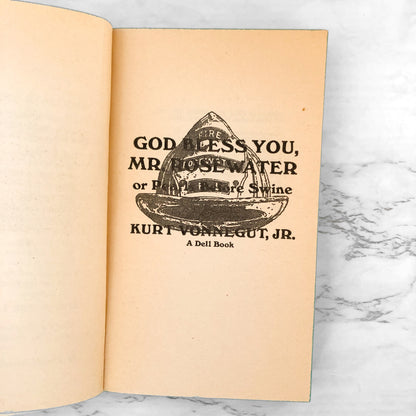 God Bless You, Mr. Rosewater by Kurt Vonnegut [FIRST PAPERBACK PRINTING] 1966