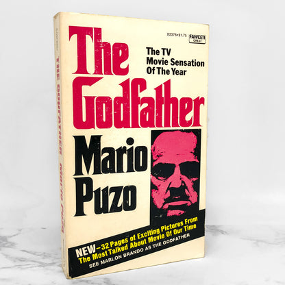 The Godfather by Mario Puzo [1972 MOVIE TIE-IN PAPERBACK]