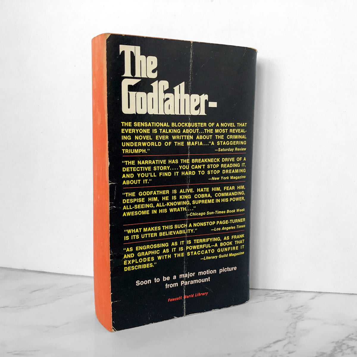 The Godfather by Mario Puzo [1970 PAPERBACK] - Bookshop Apocalypse
