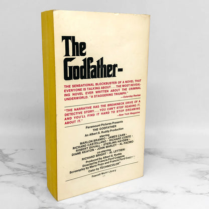 The Godfather by Mario Puzo [1972 MOVIE TIE-IN PAPERBACK]
