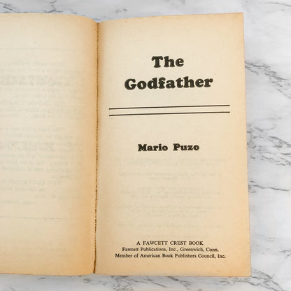 The Godfather by Mario Puzo [FIRST PAPERBACK EDITION / 1970]