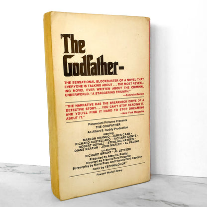 The Godfather by Mario Puzo [1972 PAPERBACK]