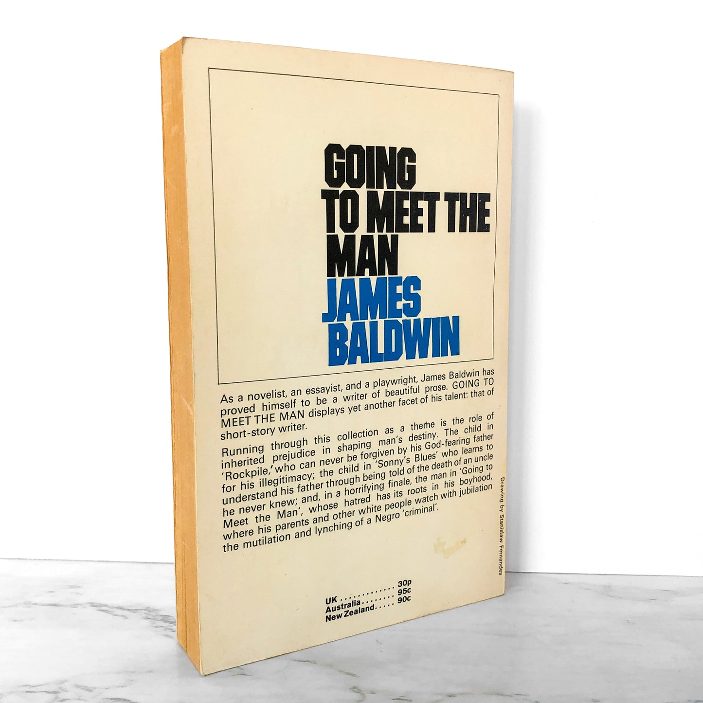 Going to Meet the Man by James Baldwin [1971 U.K. CORGI PAPERBACK]
