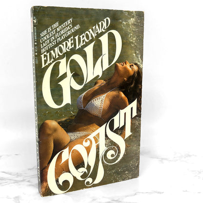 Gold Coast by Elmore Leonard [FIRST EDITION • FIRST PRINTING] 1980 • Bantam