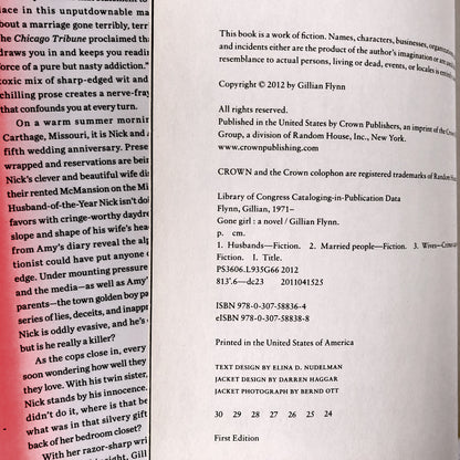 Gone Girl by Gillian Flynn [FIRST EDITION] - Bookshop Apocalypse