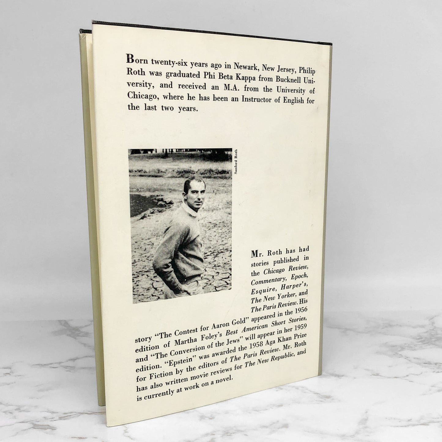 Goodbye Columbus & Five Short Stories by Philip Roth [FIRST EDITION FACSIMILE] 1987 • The First Edition Library