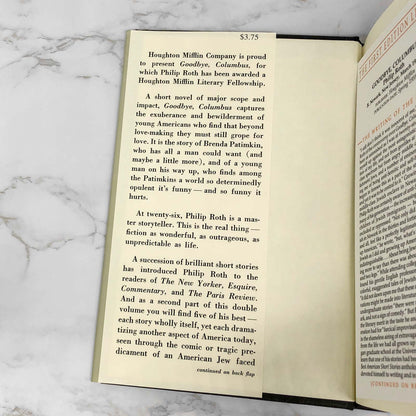 Goodbye Columbus & Five Short Stories by Philip Roth [FIRST EDITION FACSIMILE] 1987 • The First Edition Library