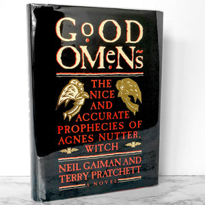 Good Omens: The Nice and Accurate Prophecies of Agnes Nutter Witch by Neil Gaiman & Terry Pratchett [FIRST EDITION / FIRST PRINTING] 1990