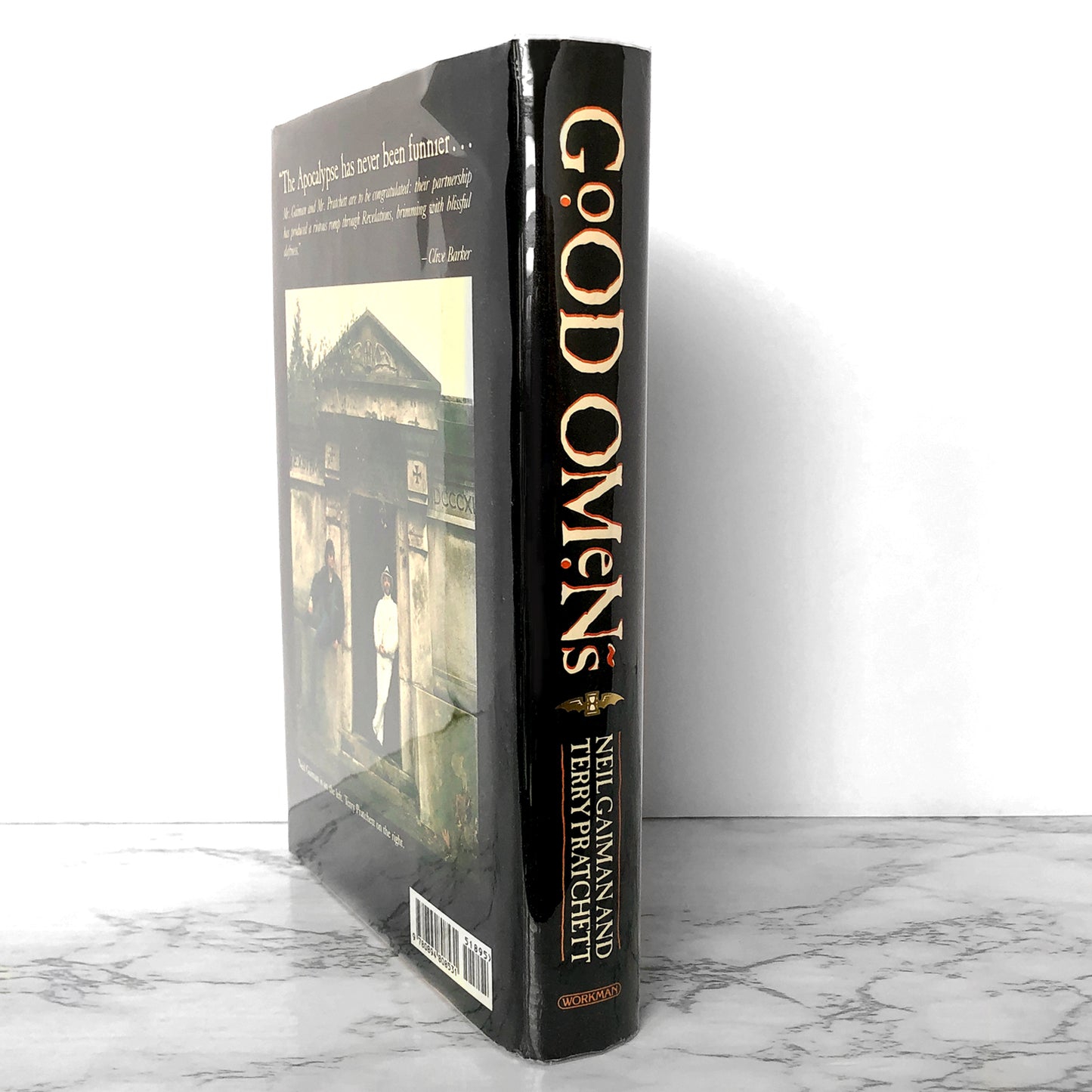 Good Omens: The Nice and Accurate Prophecies of Agnes Nutter Witch by Neil Gaiman & Terry Pratchett [FIRST EDITION / FIRST PRINTING] 1990