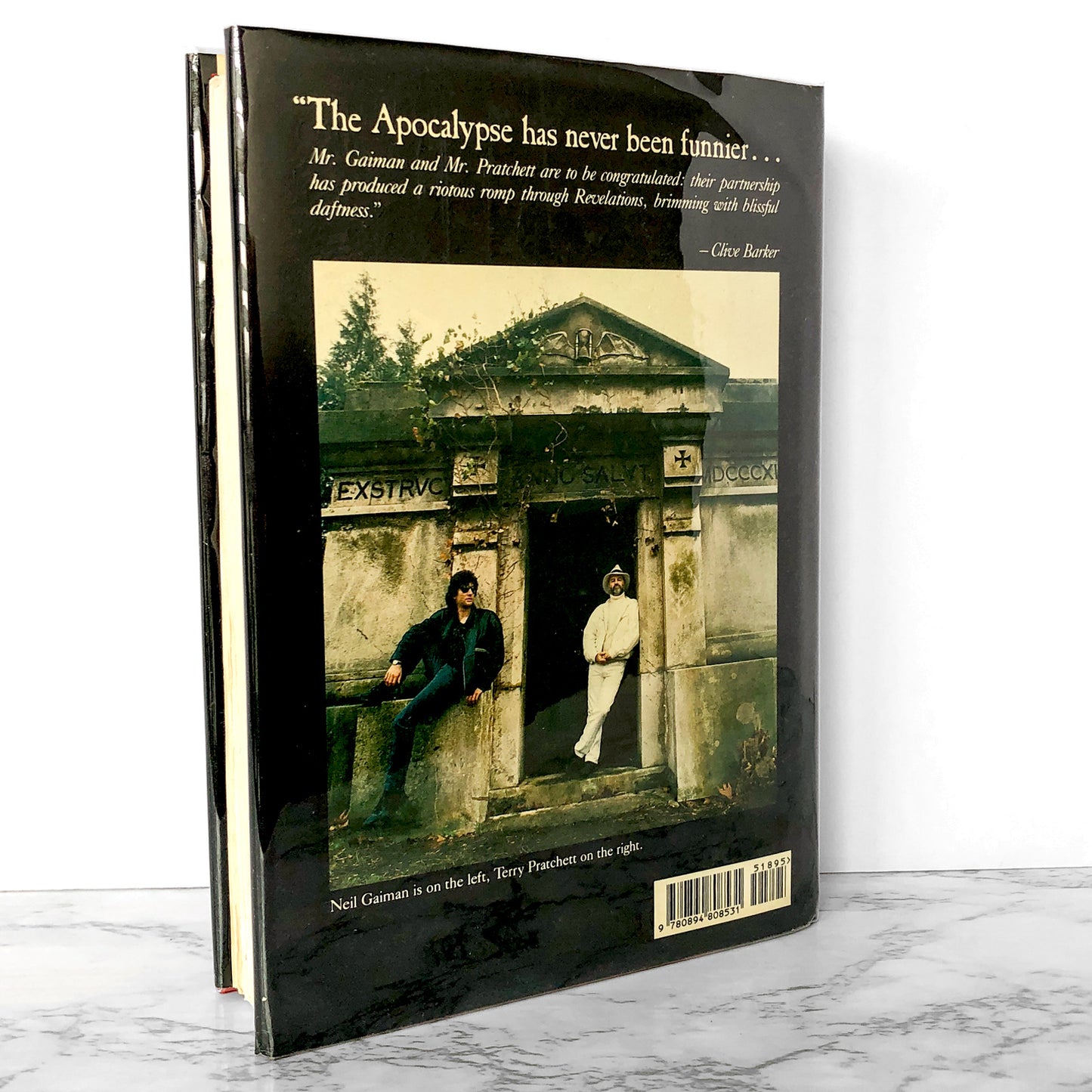 Good Omens: The Nice and Accurate Prophecies of Agnes Nutter Witch by Neil Gaiman & Terry Pratchett [FIRST EDITION / FIRST PRINTING] 1990