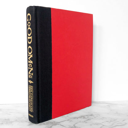 Good Omens: The Nice and Accurate Prophecies of Agnes Nutter Witch by Neil Gaiman & Terry Pratchett [FIRST EDITION / FIRST PRINTING] 1990