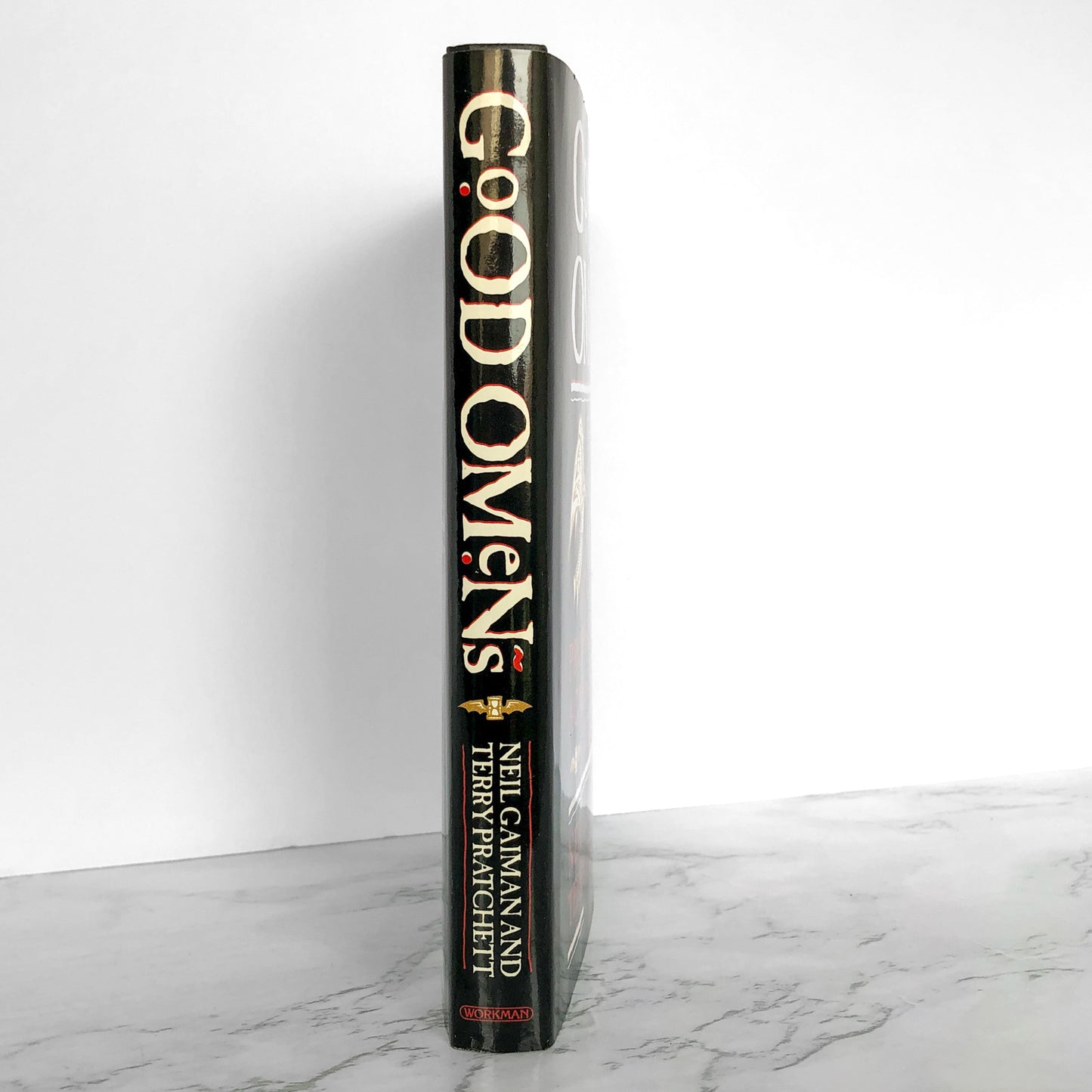 Good Omens: The Nice and Accurate Prophecies of Agnes Nutter Witch by Terry Pratchett & Neil Gaiman [FIRST BOOK CLUB EDITION / 1990]