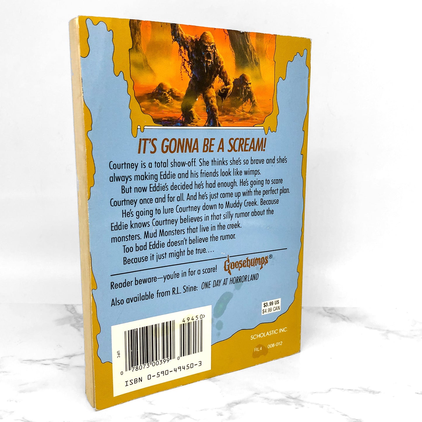 You Can't Scare Me by R.L. Stine [1994 FIRST EDITION] Goosebumps #15