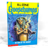 Return of the Mummy by R.L. Stine [1994 FIRST EDITION] Goosebumps #23