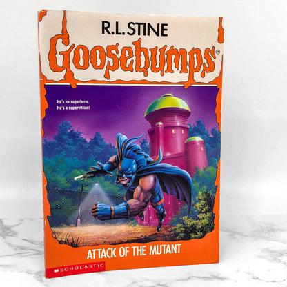 Attack of the Mutant by R.L. Stine [1994 FIRST EDITION] Goosebumps #25