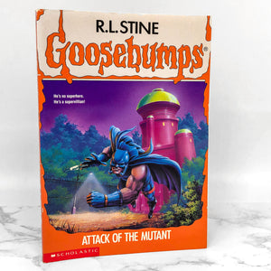 Attack of the Mutant by R.L. Stine [1994 FIRST EDITION] Goosebumps #25