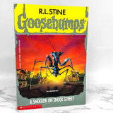 A Shocker on Shock Street by R.L. Stine [1995 FIRST EDITION] Goosebumps #35