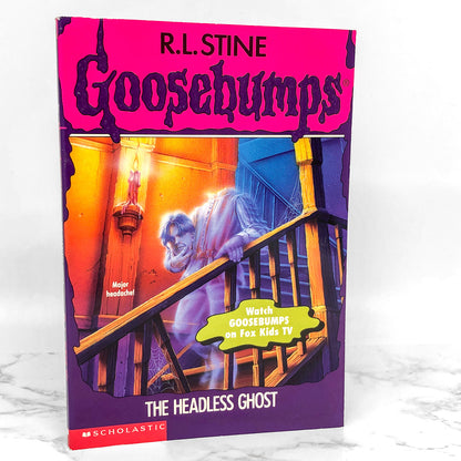 The Headless Ghost by R.L. Stine [1995 FIRST EDITION] Goosebumps #37