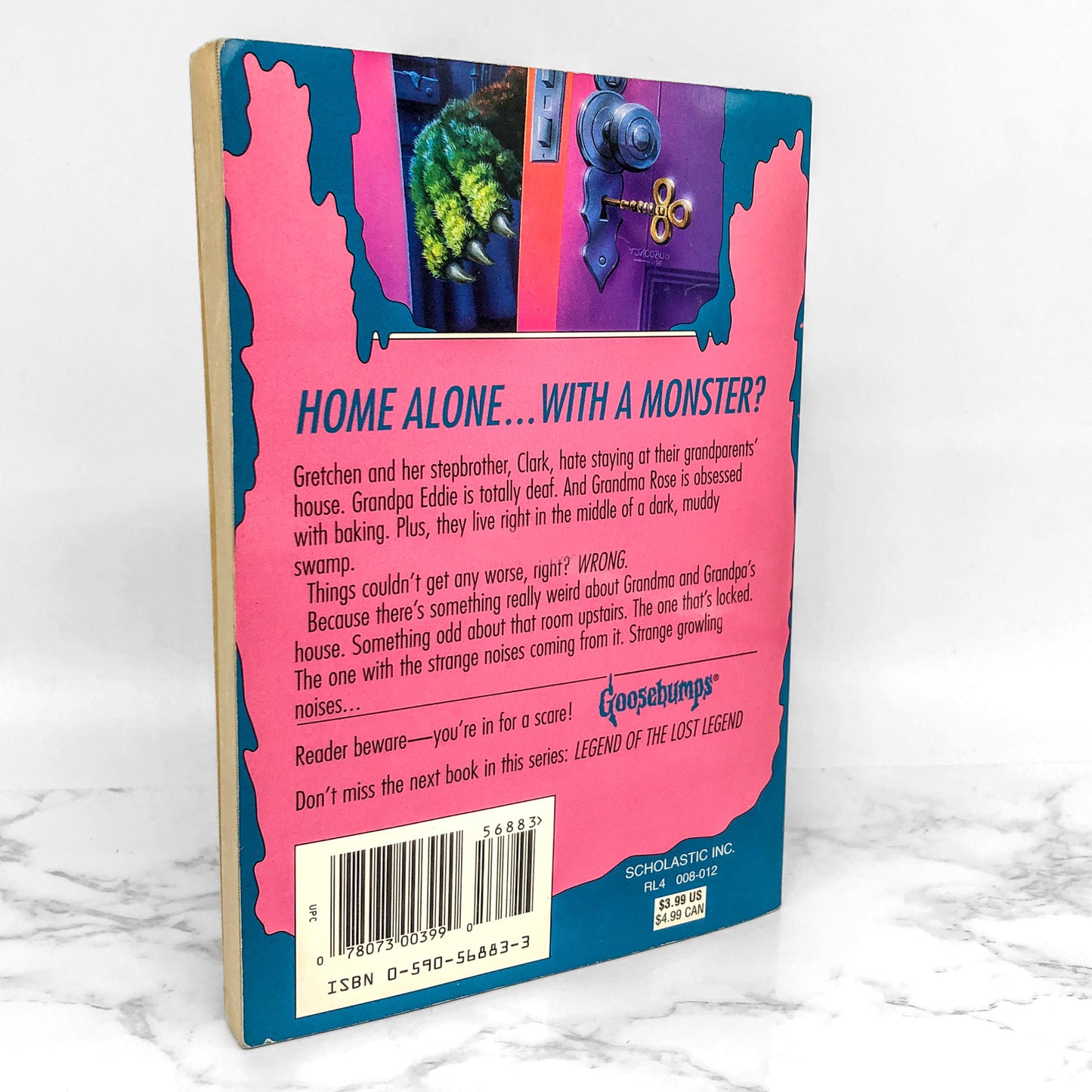 How to Kill a Monster by R.L. Stine [1996 FIRST EDITION] Goosebumps #46