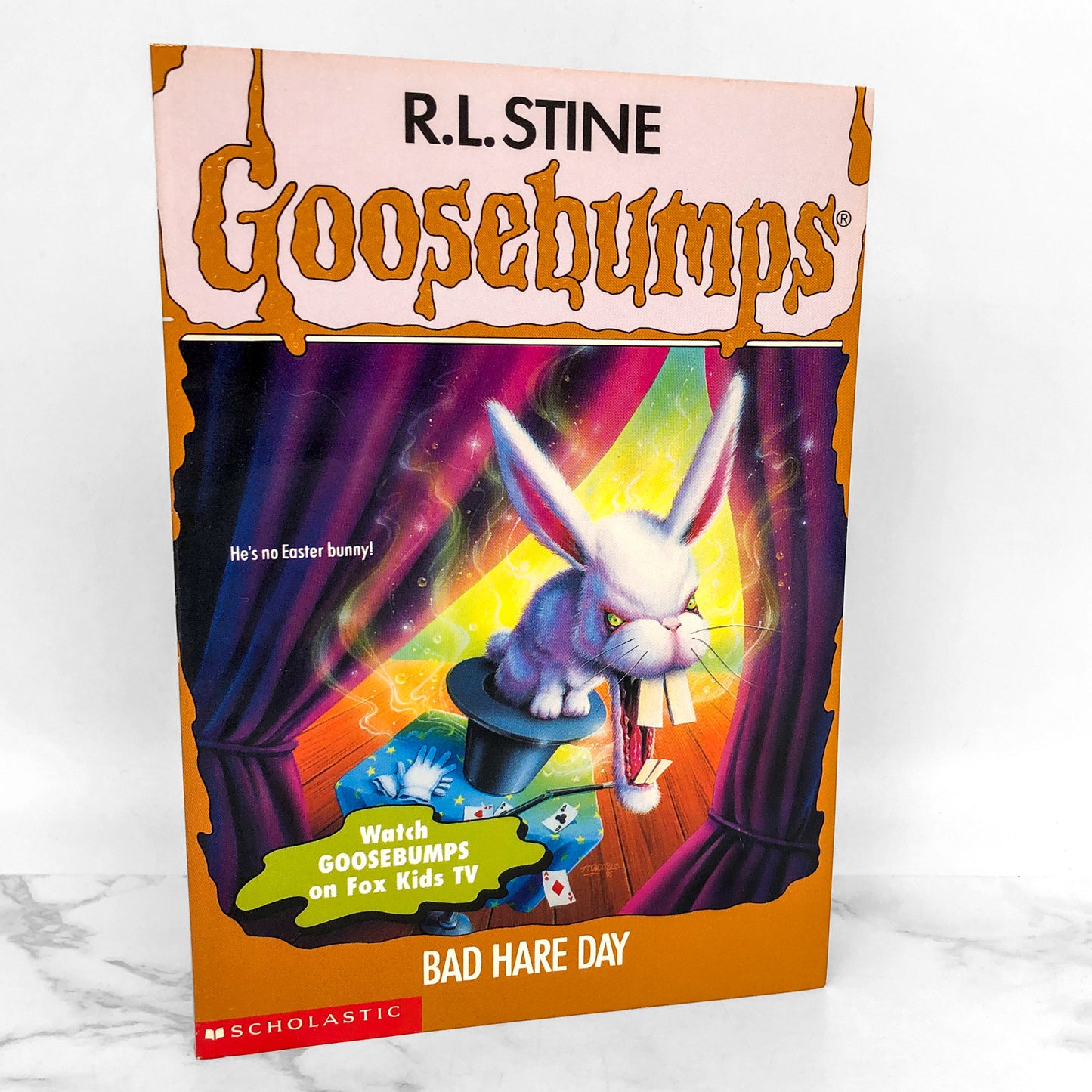 Bad Hare Day by R.L. Stine [1996 FIRST EDITION] Goosebumps #41