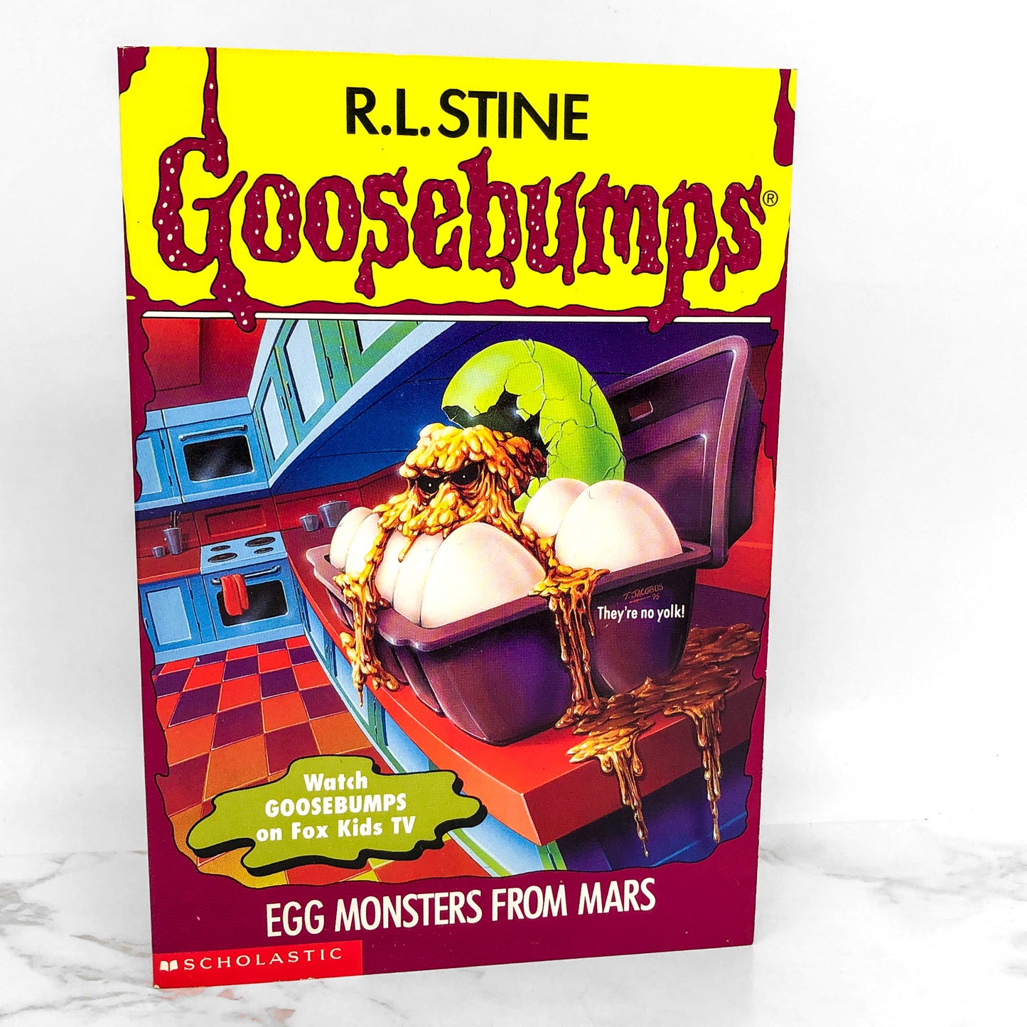 Egg Monsters From Mars by R.L. Stine [1996 FIRST EDITION] Goosebumps #42