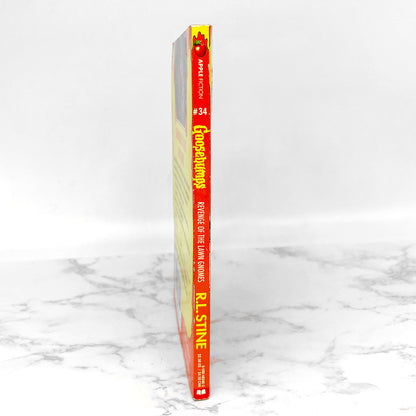 Revenge of the Lawn Gnomes by R.L. Stine [1995 FIRST EDITION] Goosebumps #34