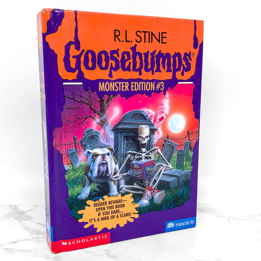 Goosebumps Monster Edition #3 by R.L. Stine [1997 HARDCOVER ANTHOLOGY] The Ghost Next Door, Ghost Beach, The Barking Ghost