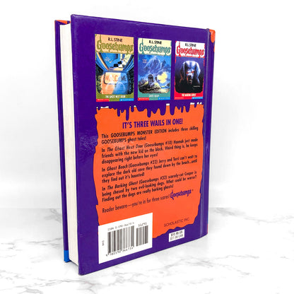 Goosebumps Monster Edition #3 by R.L. Stine [1997 HARDCOVER ANTHOLOGY] The Ghost Next Door, Ghost Beach, The Barking Ghost