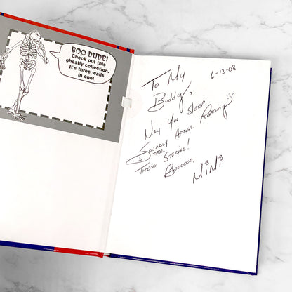 Goosebumps Monster Edition #3 by R.L. Stine [1997 HARDCOVER ANTHOLOGY] The Ghost Next Door, Ghost Beach, The Barking Ghost