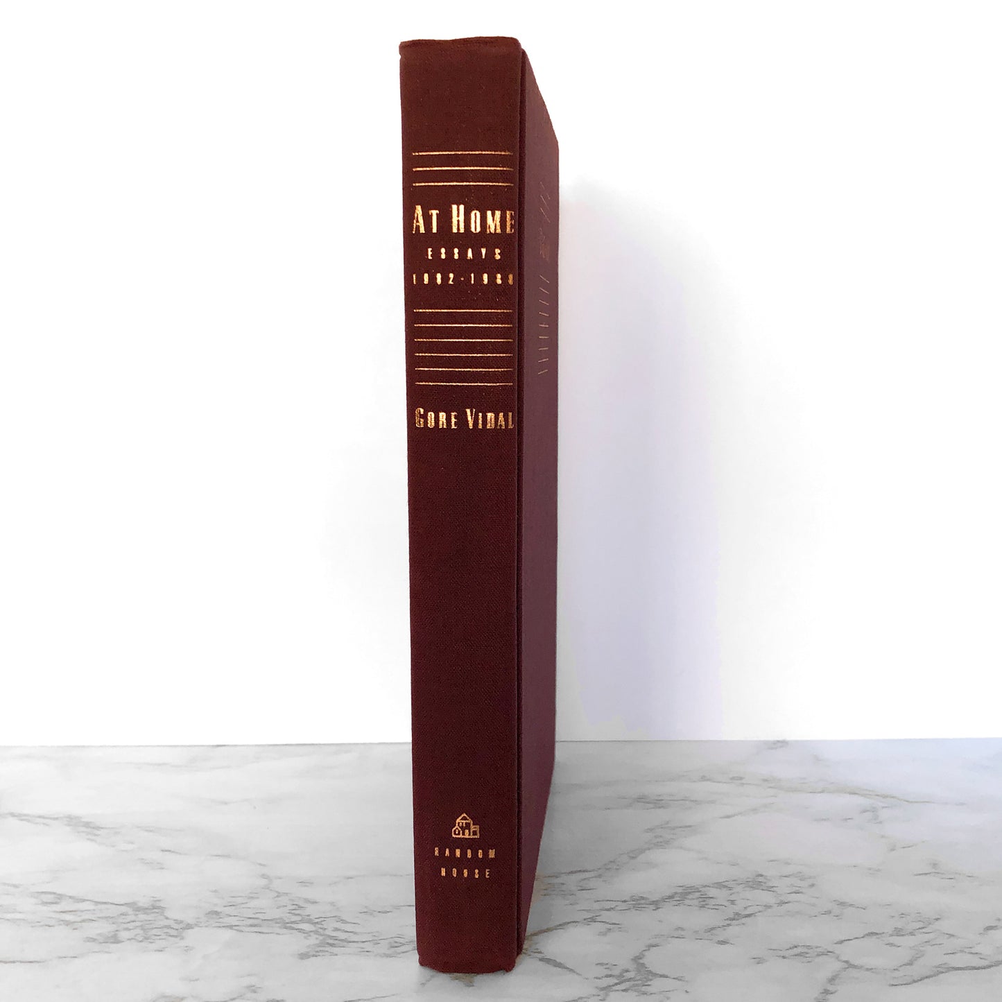 At Home: Essays 1982-1988 by Gore Vidal [FIRST EDITION / 1988]