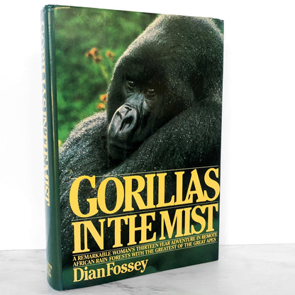 Gorillas in the Mist by Dian Fossey [FIRST EDITION] 1983 w/ Extras!