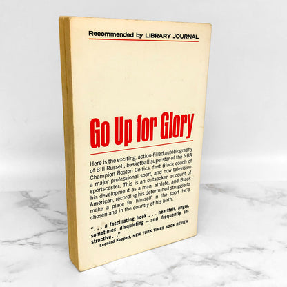 Go Up for Glory by Bill Russell [FIRST EDITION PAPERBACK] 1966