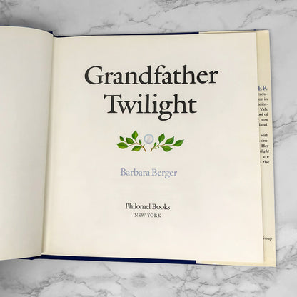 Grandfather Twilight by Barbara Berger [FIRST EDITION] 1984