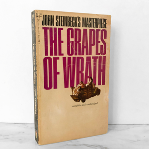 The Grapes of Wrath by John Steinbeck [1966 PAPERBACK]