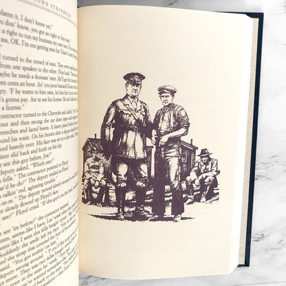 The Grapes of Wrath by John Steinbeck [ILLUSTRATED HARDCOVER] 1991