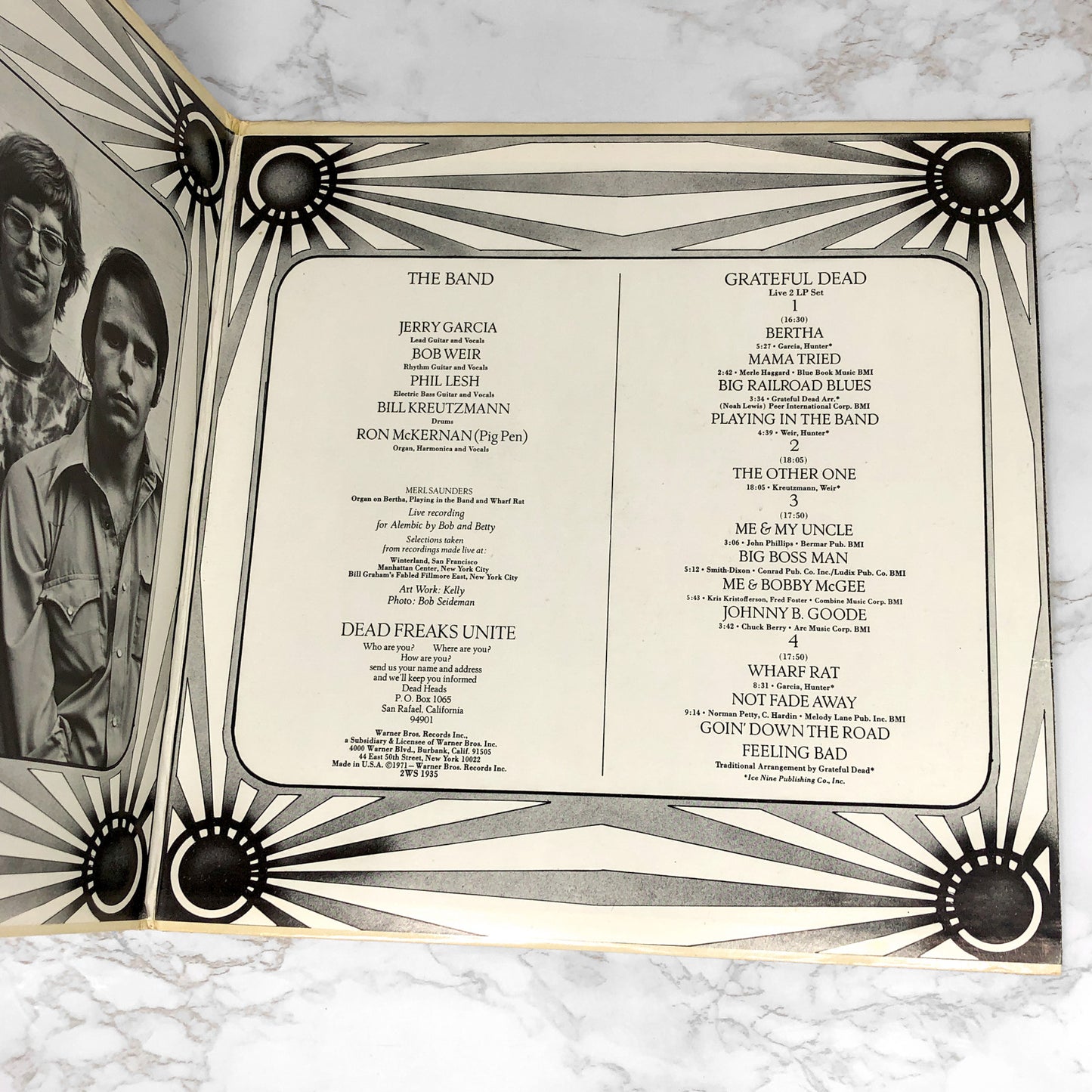 Grateful Dead - Skull & Roses • Live in 1971 [VINYL LP] • Warner Bros.