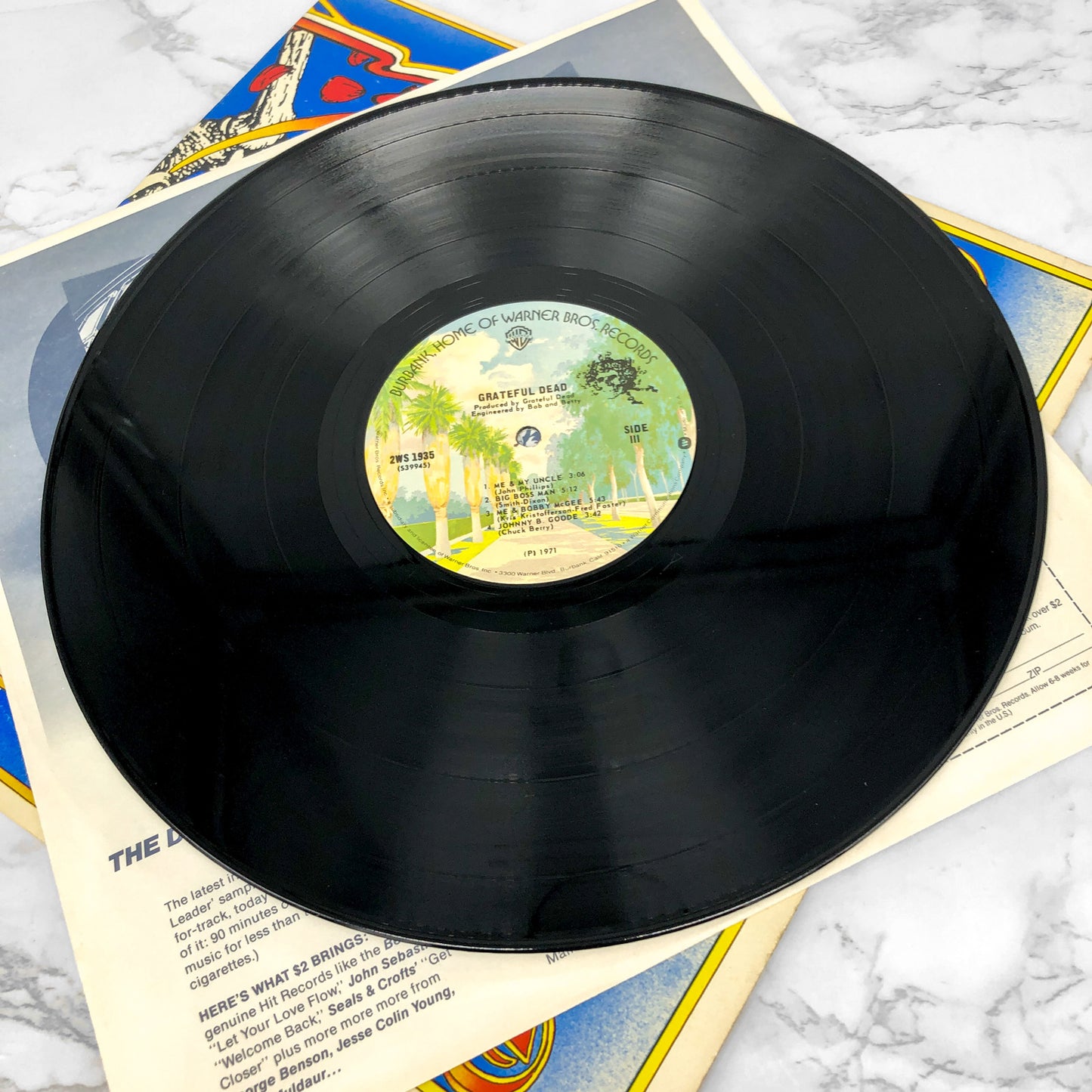 Grateful Dead - Skull & Roses • Live in 1971 [VINYL LP] • Warner Bros.