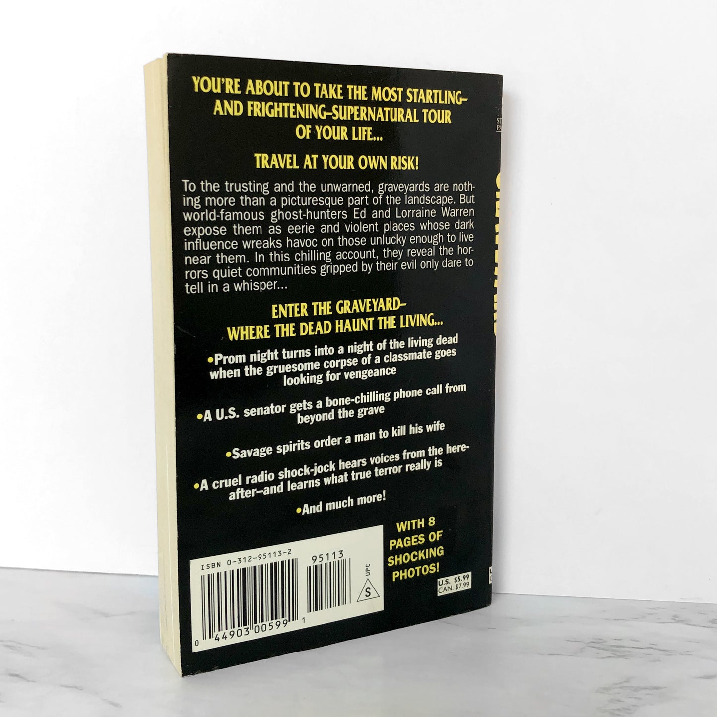 Graveyard by Ed and Lorraine Warren [FIRST PAPERBACK EDITION / 1993] The Conjuring