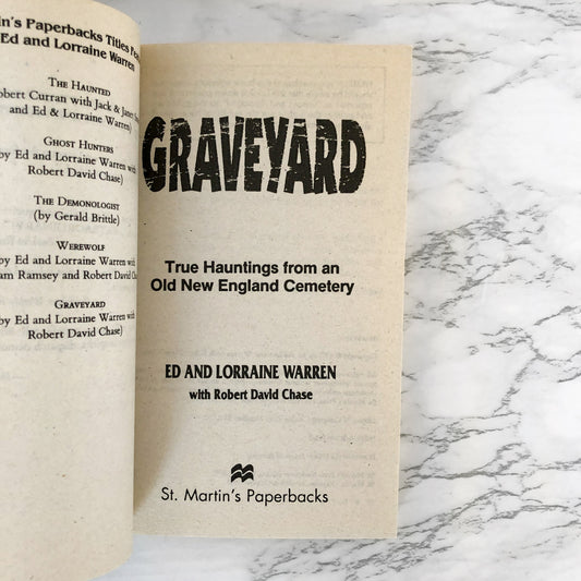 Graveyard by Ed and Lorraine Warren [FIRST PAPERBACK EDITION / 1993] The Conjuring