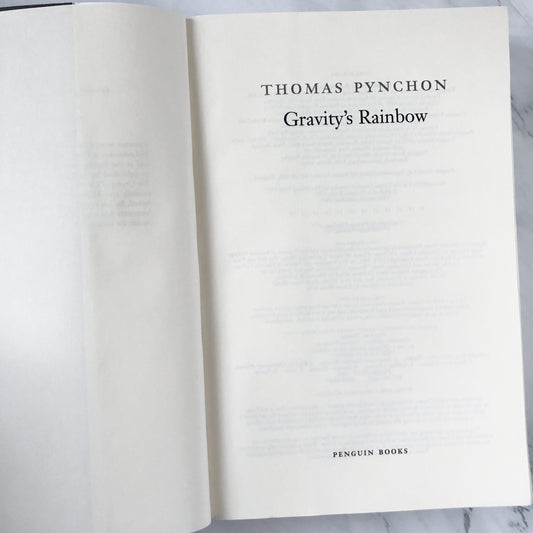Gravity's Rainbow by Thomas Pynchon [PENGUIN DELUXE EDITION] - Bookshop Apocalypse
