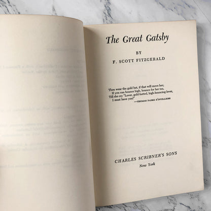 The Great Gatsby by F. Scott Fitzgerald [1953 TRADE PAPERBACK] - Bookshop Apocalypse