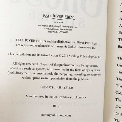 Great Ghost Stories: 101 Terrifying Tales complied by Stefan R. Dziemianowicz [FIRST EDITION] 2016