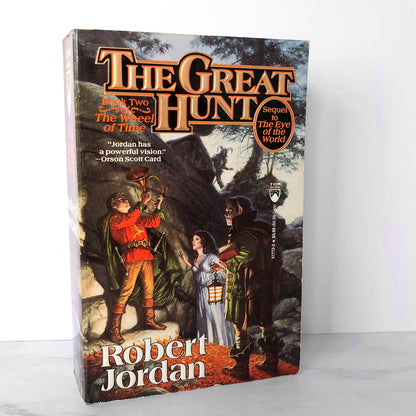 The Great Hunt by Robert Jordan [FIRST PAPERBACK PRINTING] 1991 The Wheel of Time #2