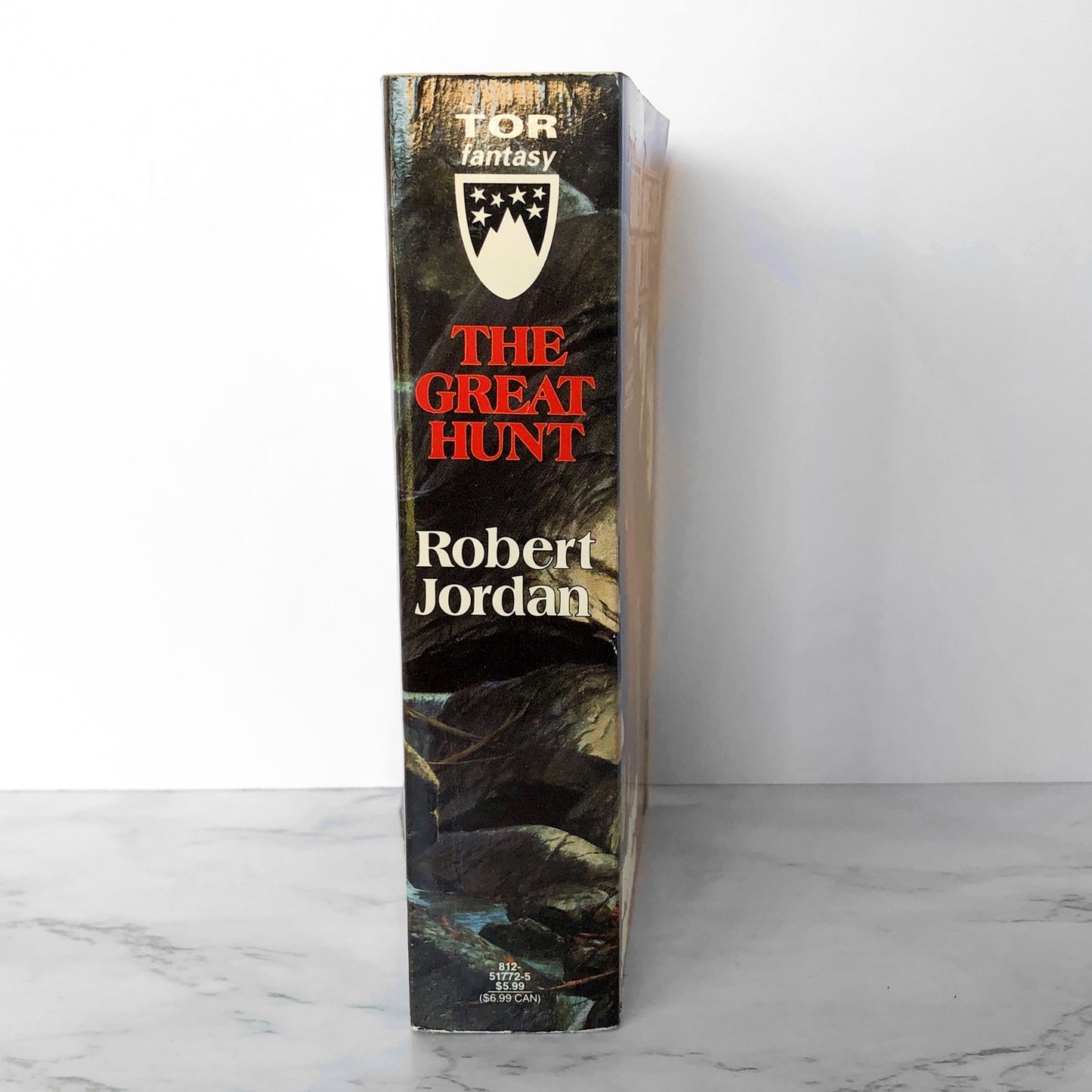 The Great Hunt by Robert Jordan [FIRST PAPERBACK PRINTING] 1991 The Wheel of Time #2