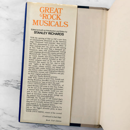 Great Rock Musicals: The Complete Book & Lyrics for Grease, Tommy, The Wiz, Hair, Promenade, Two Gentleman of Verona, Your Own Thing & Jesus Christ Superstar [HARDCOVER ANTHOLOGY / 1979]