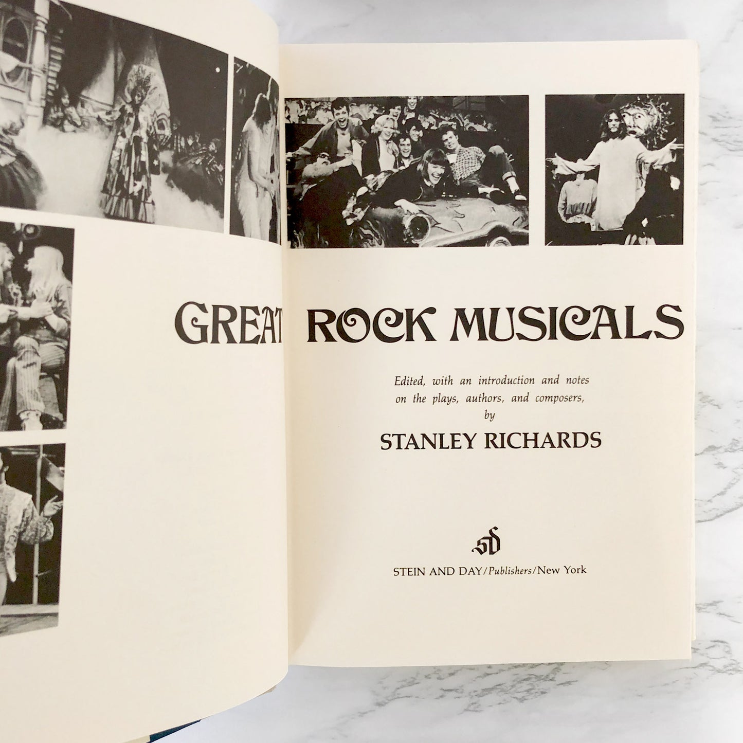 Great Rock Musicals: The Complete Book & Lyrics for Grease, Tommy, The Wiz, Hair, Promenade, Two Gentleman of Verona, Your Own Thing & Jesus Christ Superstar [HARDCOVER ANTHOLOGY / 1979]